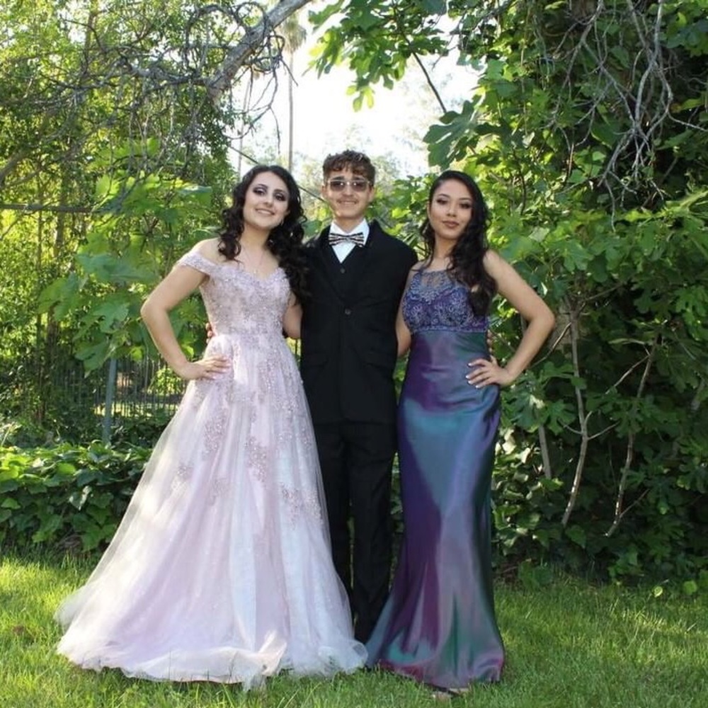 Purple Iridescent Formal/Prom Dress